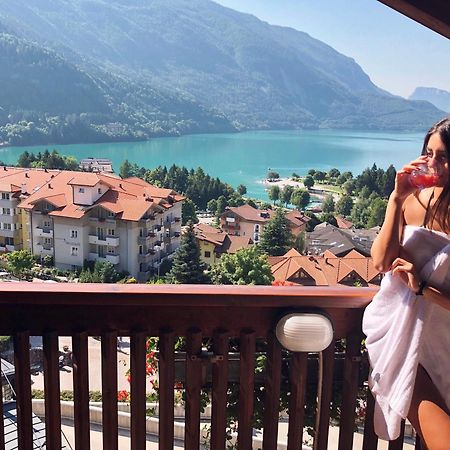 Albergo Stella Alpina Molveno Bagian luar foto