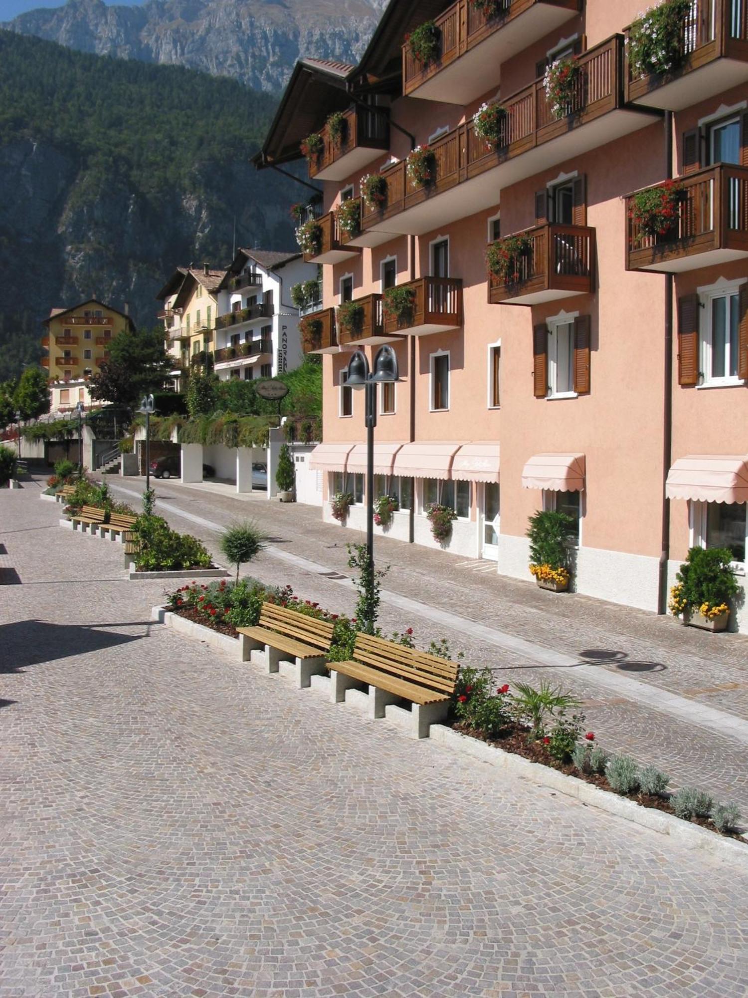 Albergo Stella Alpina Molveno Bagian luar foto